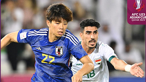 Kết quả U23 Nhật Bản 2-0 U23 Iraq: Chiến thắng dễ dàng